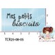 TAMPON TRANSPARENT MES PETITS BISCUITS par l'Atelier de Caroline {attributes}