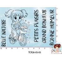 TAMPONS LOLY FAIT DE LA BICYCLETTE par l'Atelier de Caroline