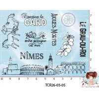 TAMPONS LE GARD par l'Atelier de Caroline