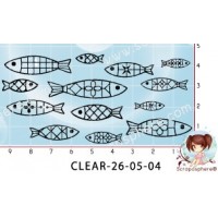 TAMPONS DE FOND POISSONS par l'Atelier de Caroline