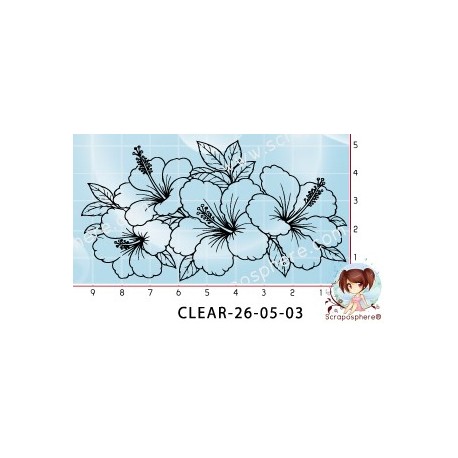 TAMPON HIBISCUS par l'Atelier de Caroline {attributes}