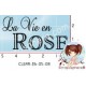 TAMPON LA VIE EN ROSE par l'Atelier de Caroline {attributes}