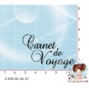 TAMPON CARNET DE VOYAGE par l'Atelier de Caroline - REEDITION 2026