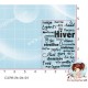 TAMPON NUAGE DE MOTS HIVER par l'Atelier de Caroline - REEDITION 2026