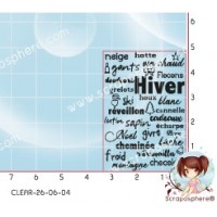 TAMPON NUAGE DE MOTS HIVER par l'Atelier de Caroline - REEDITION 2026 {attributes}