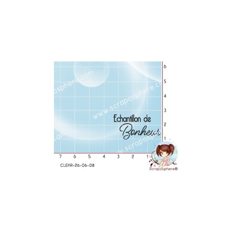 TAMPON ECHANTILLON DE BONHEUR par l'Atelier de Caroline - REEDITION 2026 {attributes}