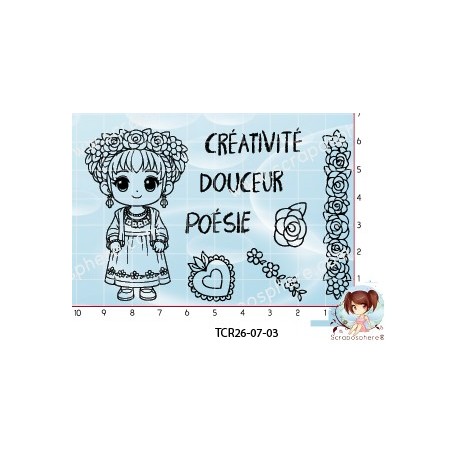 TAMPONS LOLY VERSION FRIDA KALHO par l'Atelier de Caroline {attributes}