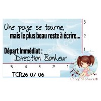 TAMPONS PHRASES DEPART par l'Atelier de Caroline {attributes}