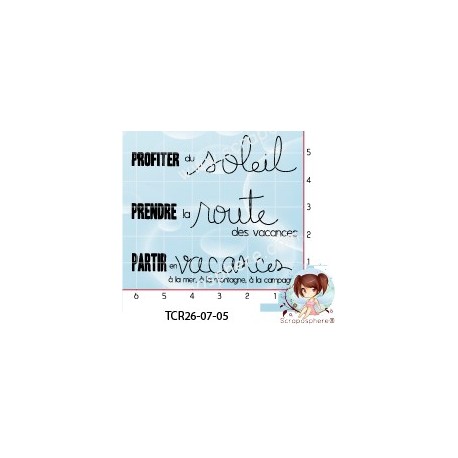 TAMPONS PHRASES VACANCES par l'Atelier de Caroline {attributes}