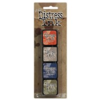 ENCREURS DISTRESS INK MINI LOT5