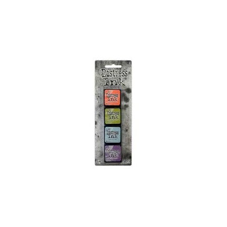 ENCREURS DISTRESS INK MINI LOT8