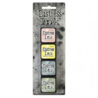 ENCREURS DISTRESS INK MINI LOT10