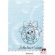 TAMPON CHIHUAHUA SCRAPY COURONNE DE NOEL par l'Atelier de Caroline