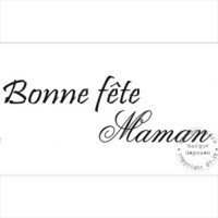 TAMPON BONNE FETE MAMAN par Lily Fairy