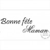 TAMPON BONNE FETE MAMAN par Lily Fairy