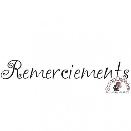 TAMPON REMERCIEMENTS par Lily Fairy